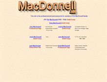 Tablet Screenshot of macdonnell.info
