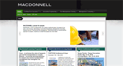 Desktop Screenshot of macdonnell.com